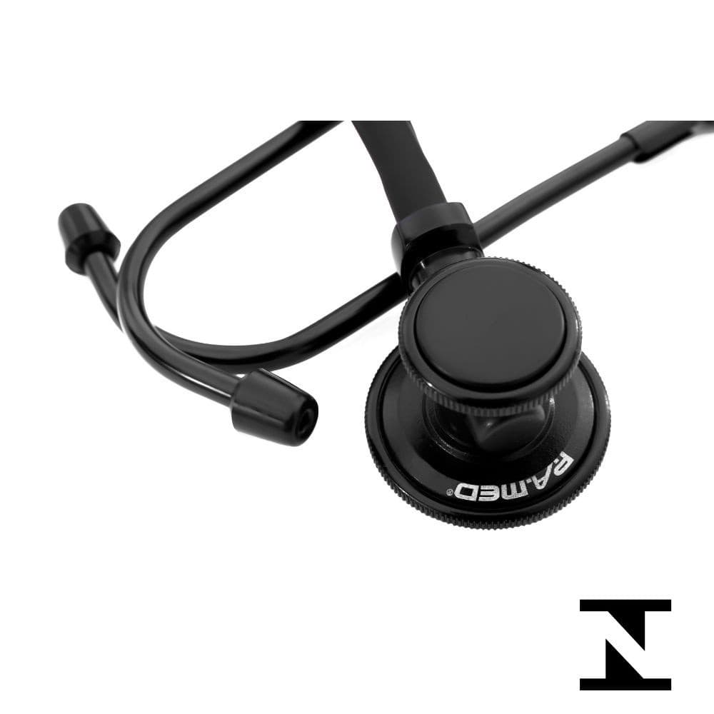 Estetoscópio Black Total Rappaport P.A. Med  2 Anos Garantia