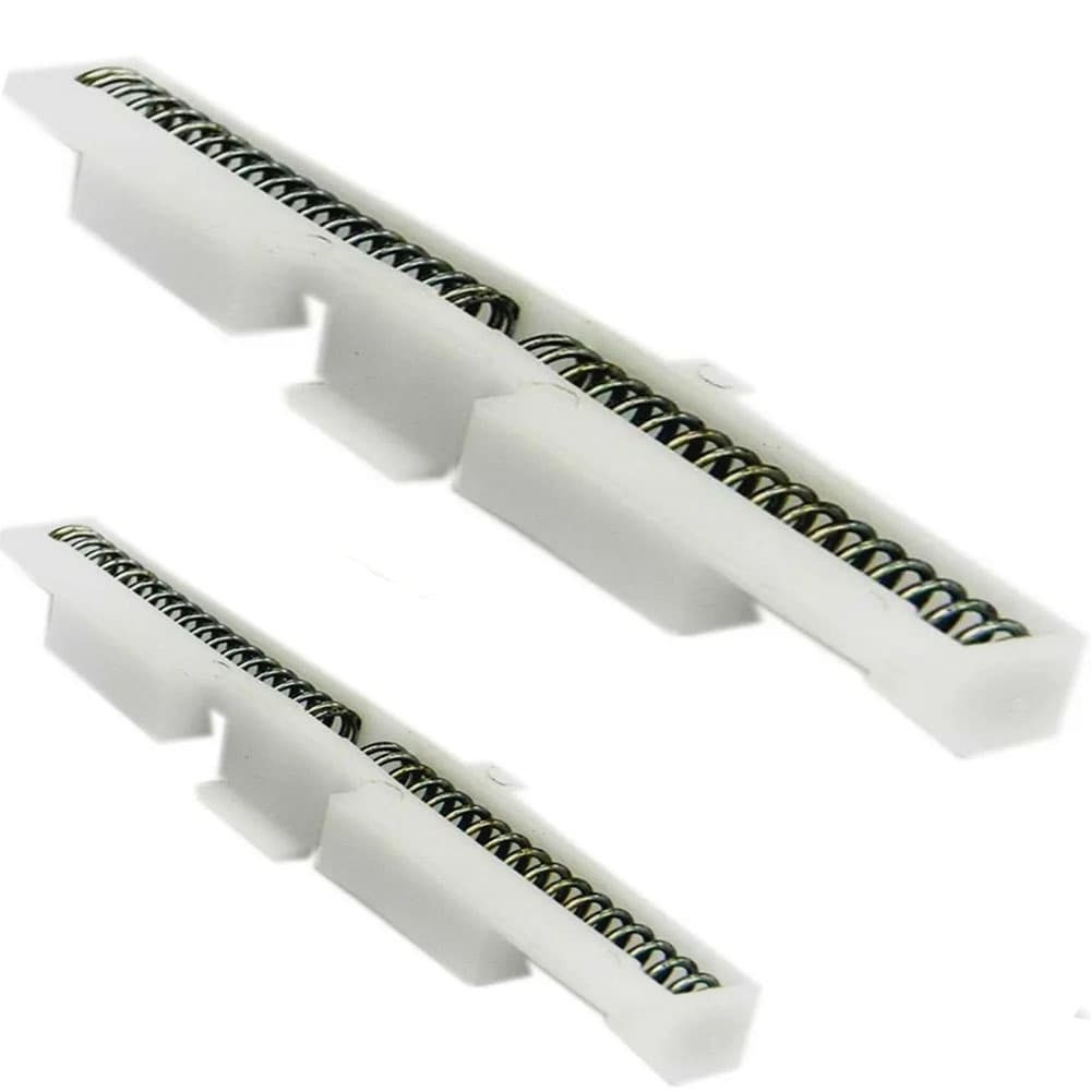 Kit 2 Peças - Carrinho Com Duas Mola Para Porta Camarão - Fabio Ferragens