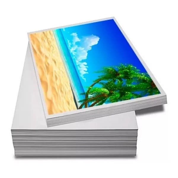 Papel Fotográfico Premium A4 Glossy (brilho) 180g 100 Folhas