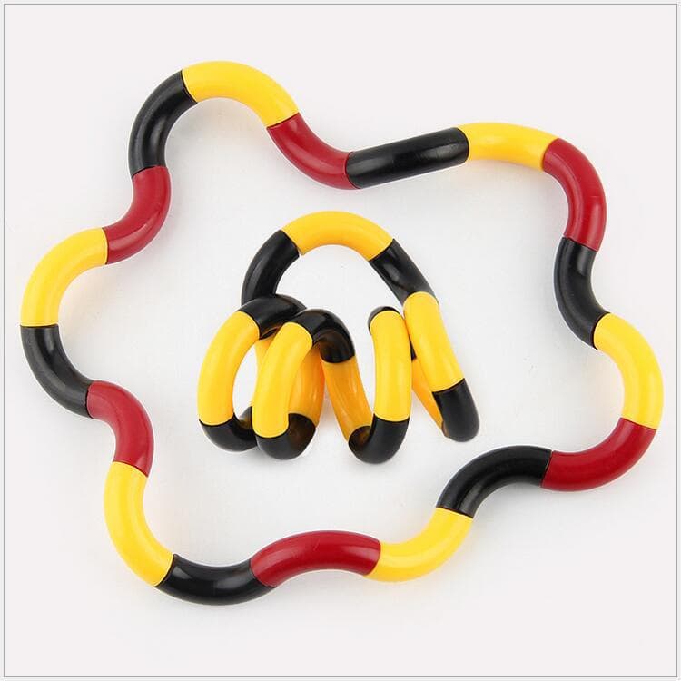 Brinquedo Antiestresse De Torção Articulados Colorido Enrolamentos Para Adultos/ Crianças FIDGET