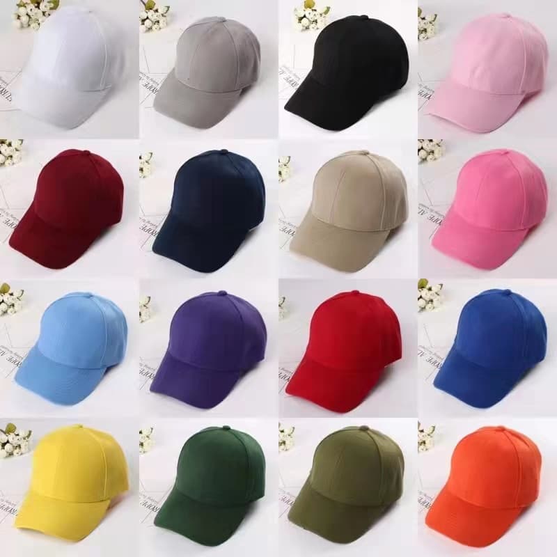 Boné Esportivo Básico Com Aba Curva Unissex Para Corrida, Caminhada,