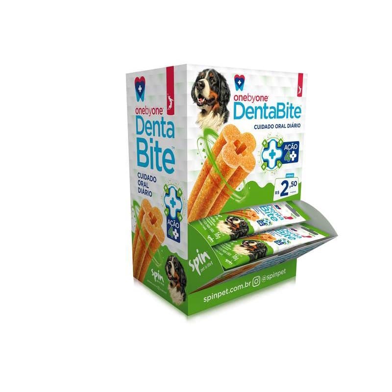 Kit Petisco Saudável Saúde Oral Mal hálito cães  15g Com 60 Unidades