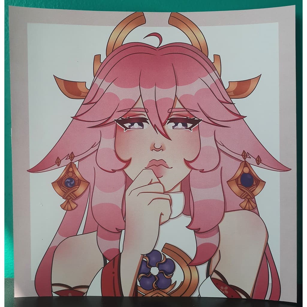 Prints A5/A4 Genshin impact - Yae Miko