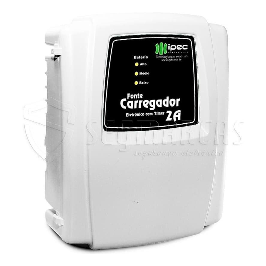 Fonte Carregador Eletrônico 2ah Flutuador Com Timer Ipec