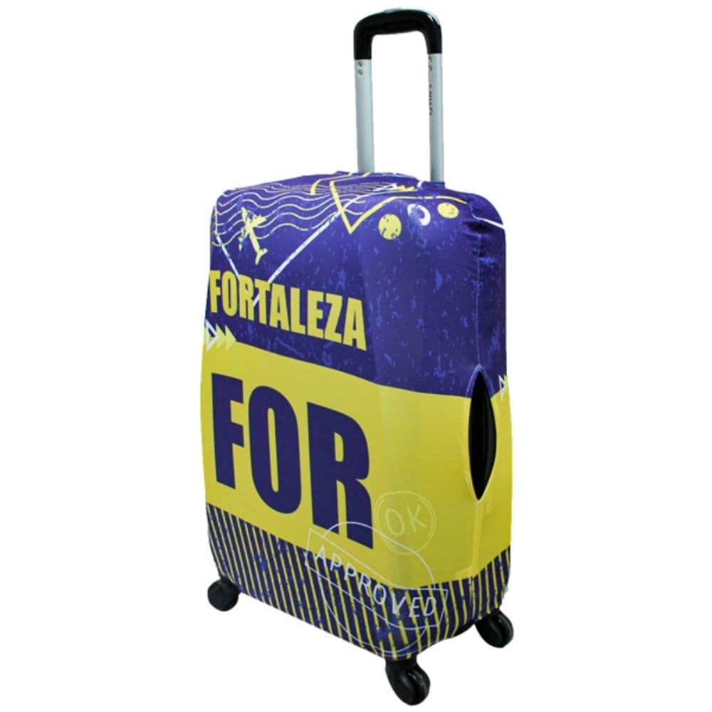 Capa Para Mala De Viagem Média Pequena Bordo Pp Fortaleza ys27076