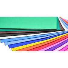 Papel Color Set Grande 10 Ou 20 Folhas - Escolha Na Variação Tamanho 48x66cm