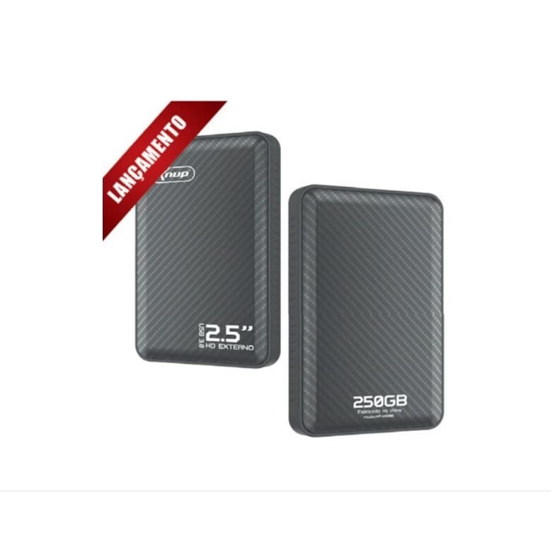 Hd Kp-hd808 Externo P/ Capacidade 250gb Slim Transmissão 5 Gb