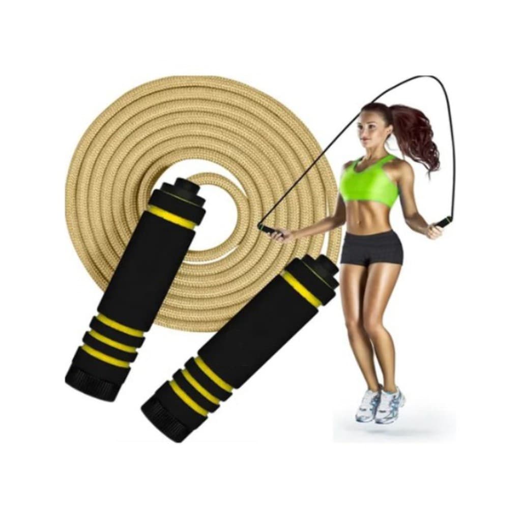 Corda Profissional De Pular Crossfit e Multifuncional Esporte Fitness Ginastica Em Casa C1