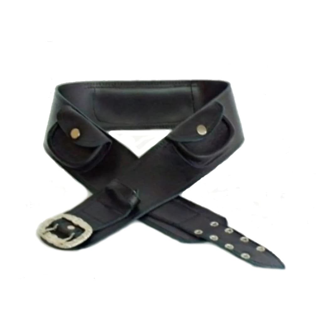 Guaiaca Infantil Couro Gaúcho Com Fivela Trabalhada