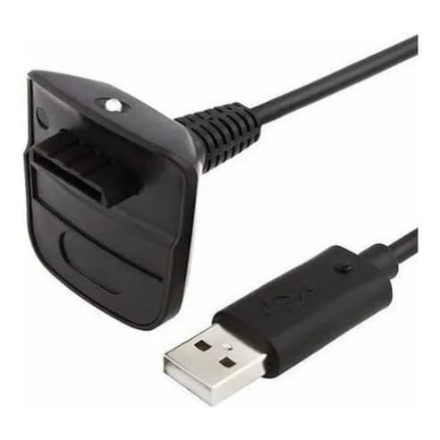 Cabo Carregador Para Bateria Do Controle Xbox 360