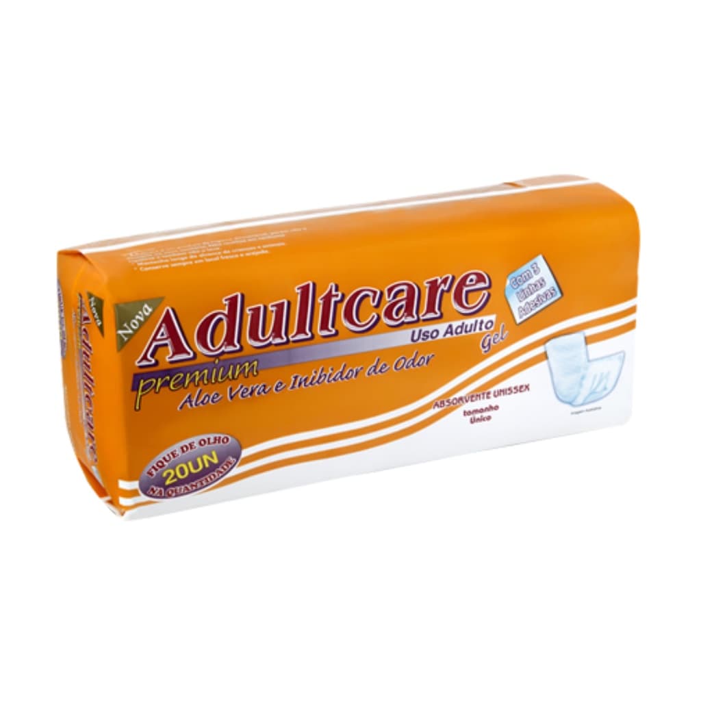 Absorvente Geriátrico Adultcare Premium - (Unissex)