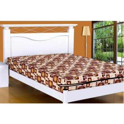 Capa de Colchão Casal Gorgurão Gorgurinho Protetor Com Ziper Grosso