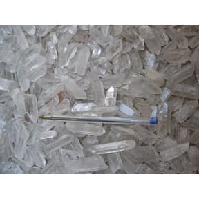 1 kg Cristais Quartzo Bruto Pequeno Para Montagem de Orgonite