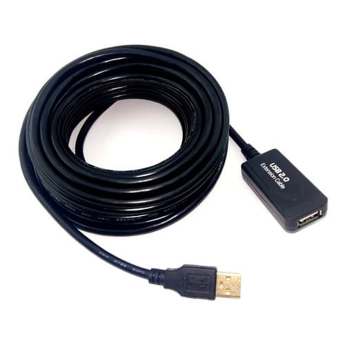 Cabo Extensor Usb 2.0 Ativo 10 Metros Câmera Webcam Extensao