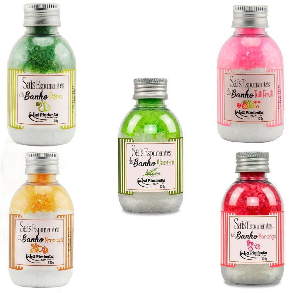 Sais de Banho Espumantes para Espuma Banheira Hidromassagem La Pimienta