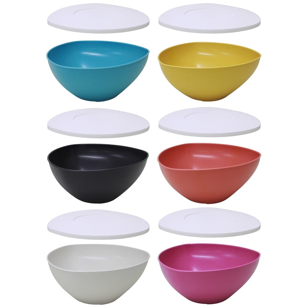 KIT com 3 tigela de plástico - várias utilidades com 3 litros