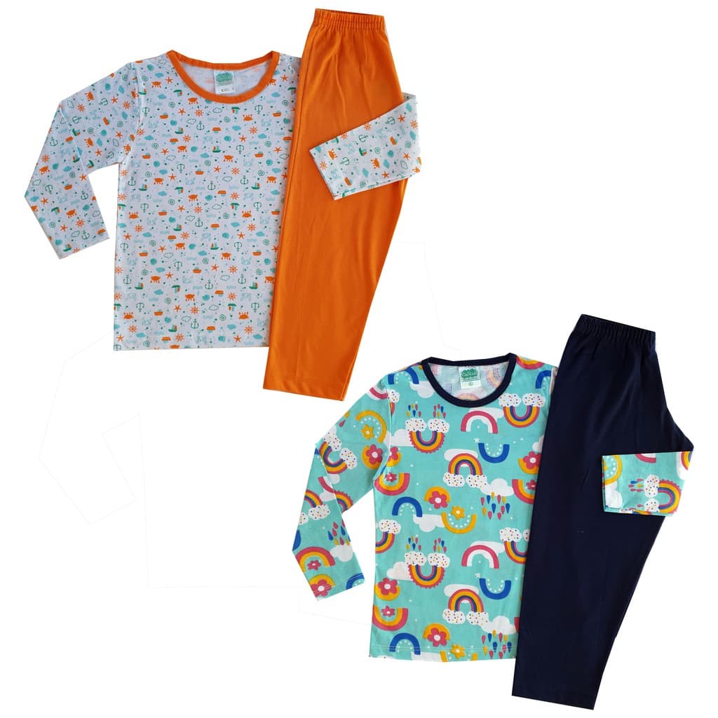 kit 2 Pijama de frio Infantil menina ou menino INVERNO 1 ao 8
