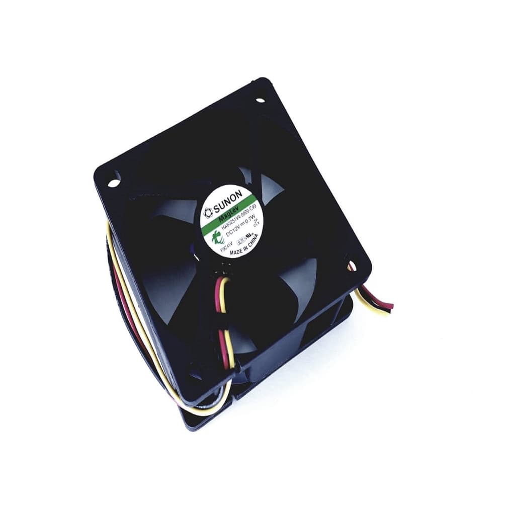 Micro Ventilador Cooler SUNON 60x60x25mm 12v 0.7W 3 pinos BUCHA