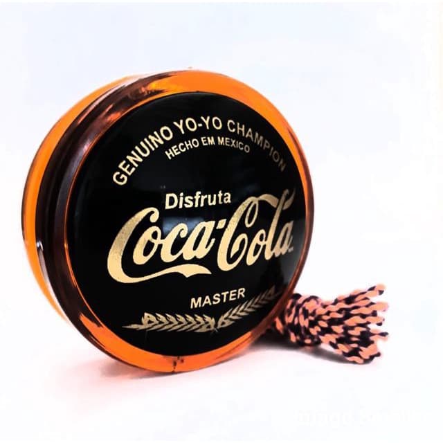 Yoyo ( ioio, yo-yo) Profissional Coca Cola Master Orange Original.