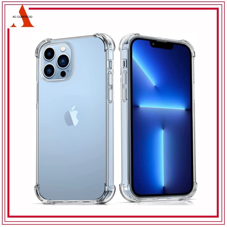 Capa Capinha Tpu Anti Impacto Transparente Para IPhone XR 11 12 13 14 14Plus 14 15 16 17 ProMax