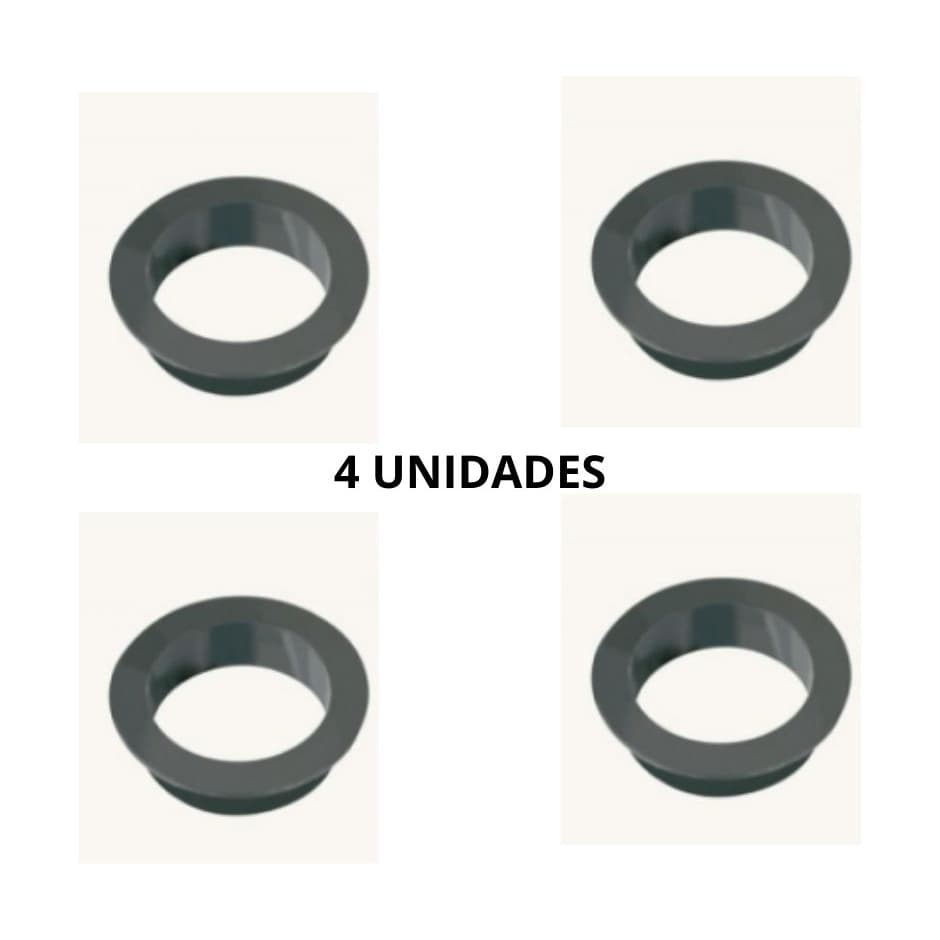 ORDENHA - ANEL DO ASSENTO DO PULSADOR UNIVERSAL (PACOTE COM 4 UNIDADES)