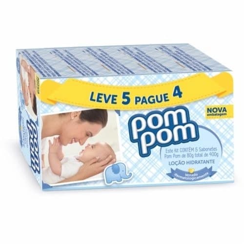 Sabonete Infantil Pom Pom Kit ou Unitário 70g cada