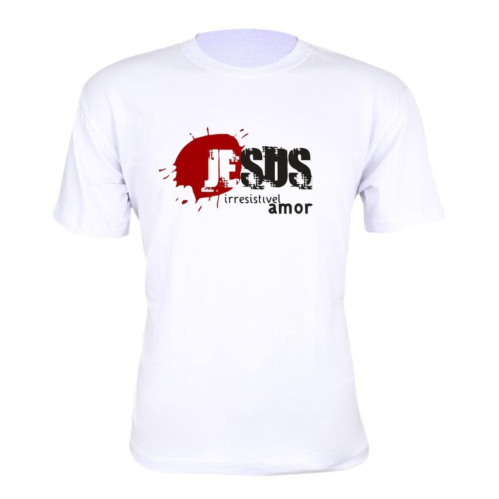 Camiseta Gospel Unissex Jesus Irresistível Amor