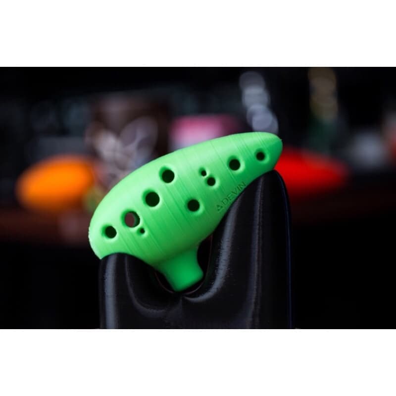 Flauta Ocarina Zelda Instrumento de Sopro 12 Furos Plástico Resistente