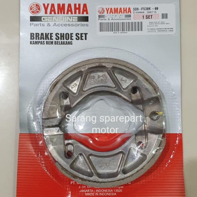 Vega ZR Júpiter MX Vixion Pastilhas De Freio A Tambor Traseiro 5D9