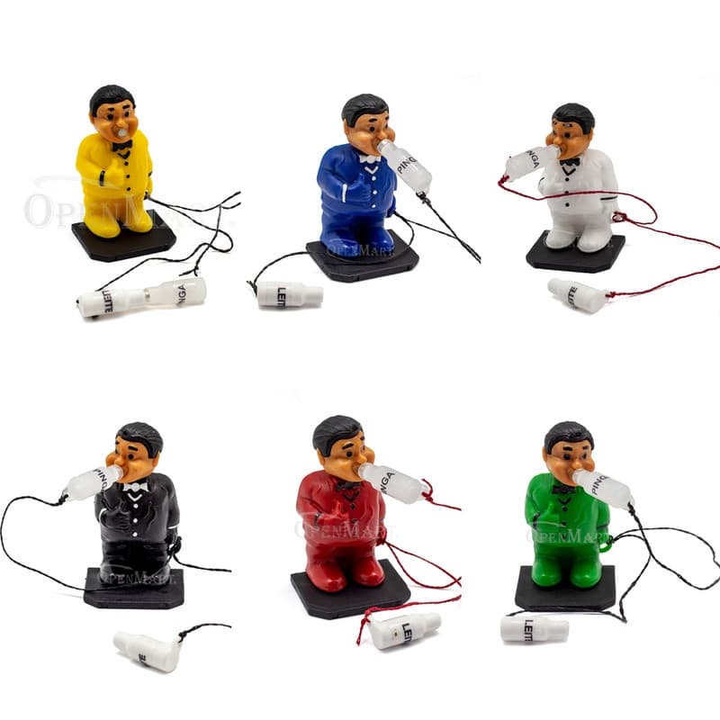 Estatua Resina Bêbado Cana Brava