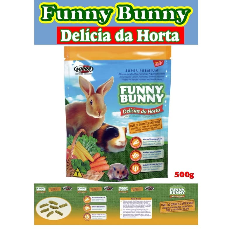 Funny Bunny - Coelho - Porquinho da Índia - Chinchila