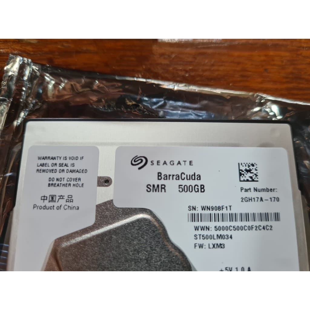 Hd Seagate 500gb St500lm034 7200rpm Pra Notebook, Xbox, Ps4 e PC