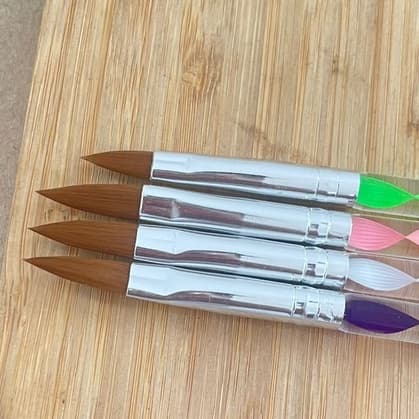 Pincel para acrílico Nº 6/8/12 espiral porcelana OFERTA