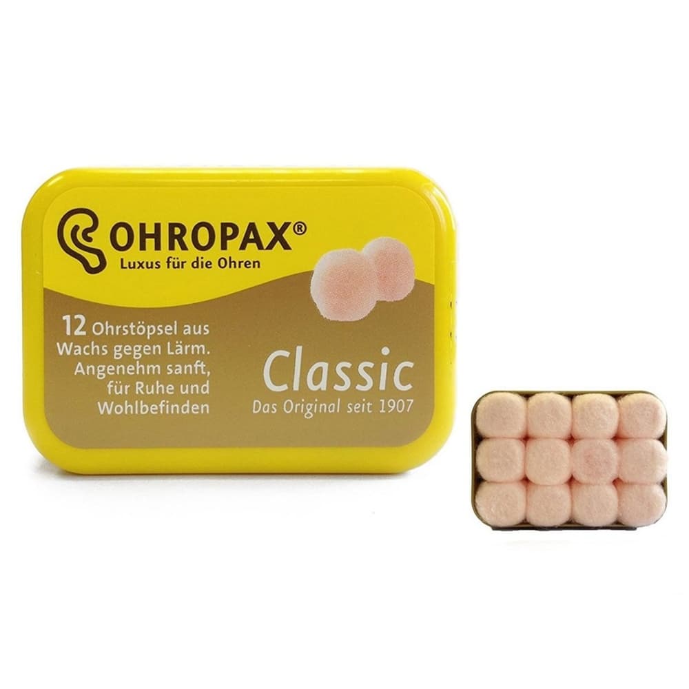 Protetor Auricular Cera Ohropax Classic 22dB - 6 Pares