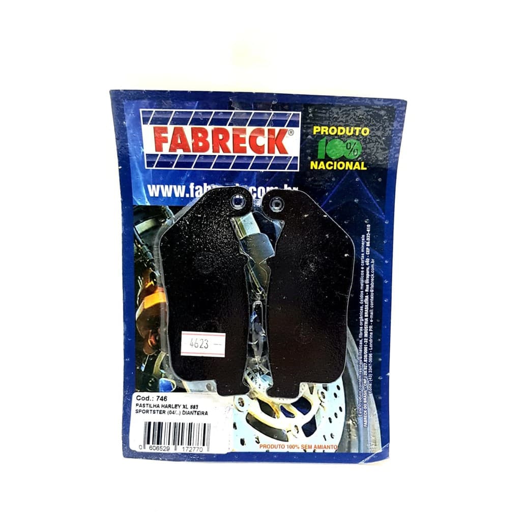 Pastilha De Freio Dianteira Hd Xl883 R Sportster R 05/09