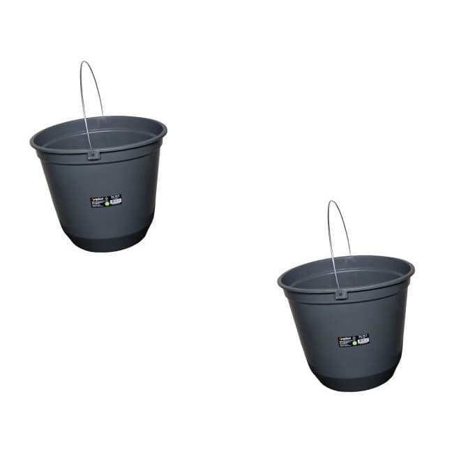 Kit 02 Baldes Plástico 7 Litros