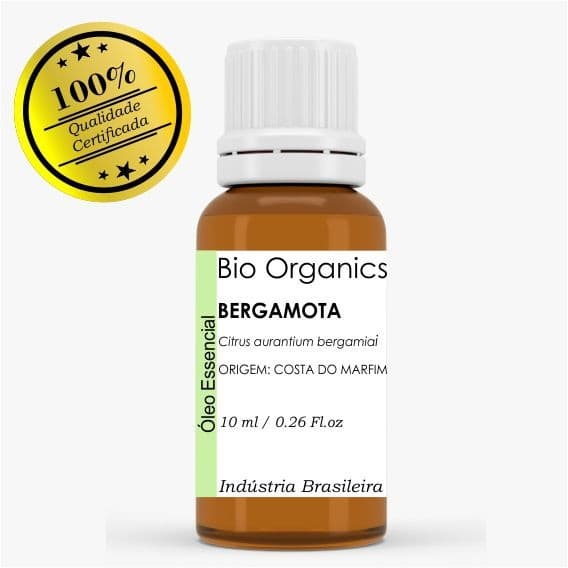 Óleo Essencial De Bergamota 10ml