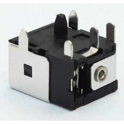 Kit 100 Pçs Conector Dc Jack Cce Positivo 5,5*2,5 Dcj044