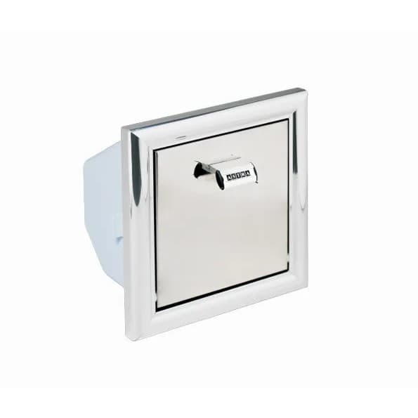 Papeleira De Embutir Alumínio 17x18x11 Cm Astra Lb2