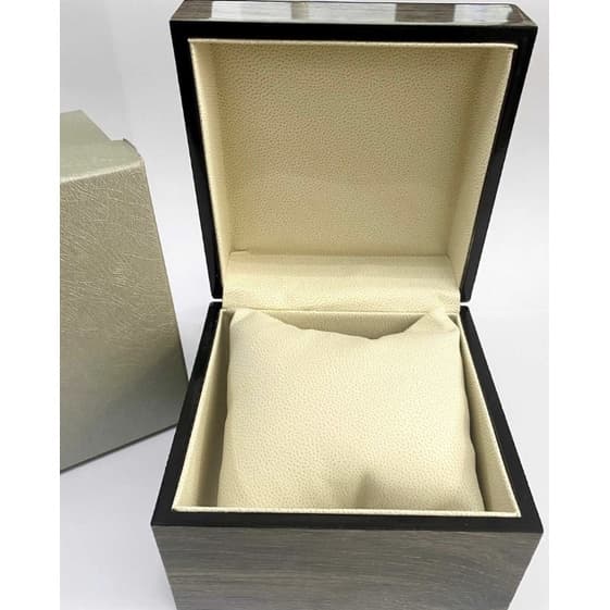 Caixa/estojo box de madeira para relógio 1 lugar