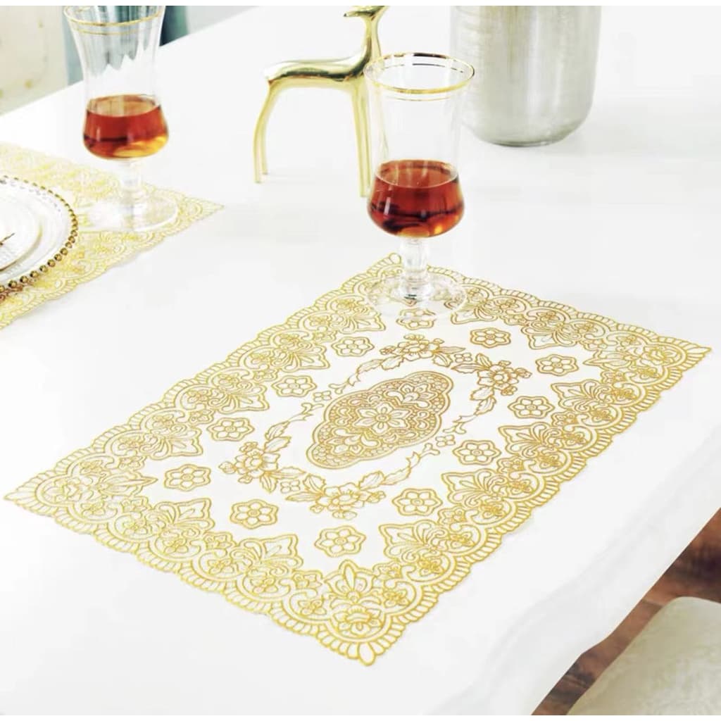 Kit 4 Jogo Americano De PVC Mesa Jantar- 30cm X 45cm