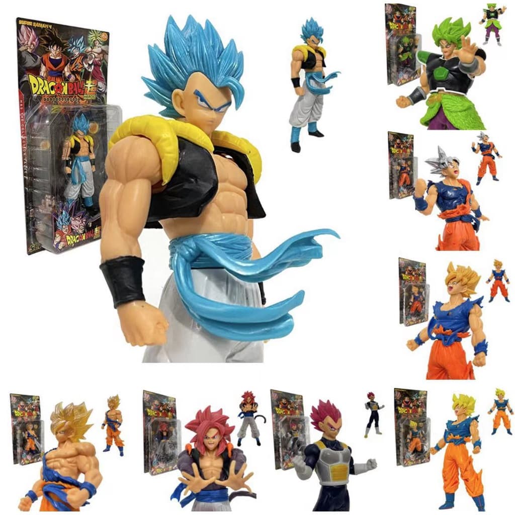 Boneco Dragon Ball Z Goku Super Broly Sayajin action figure 20 cm Original