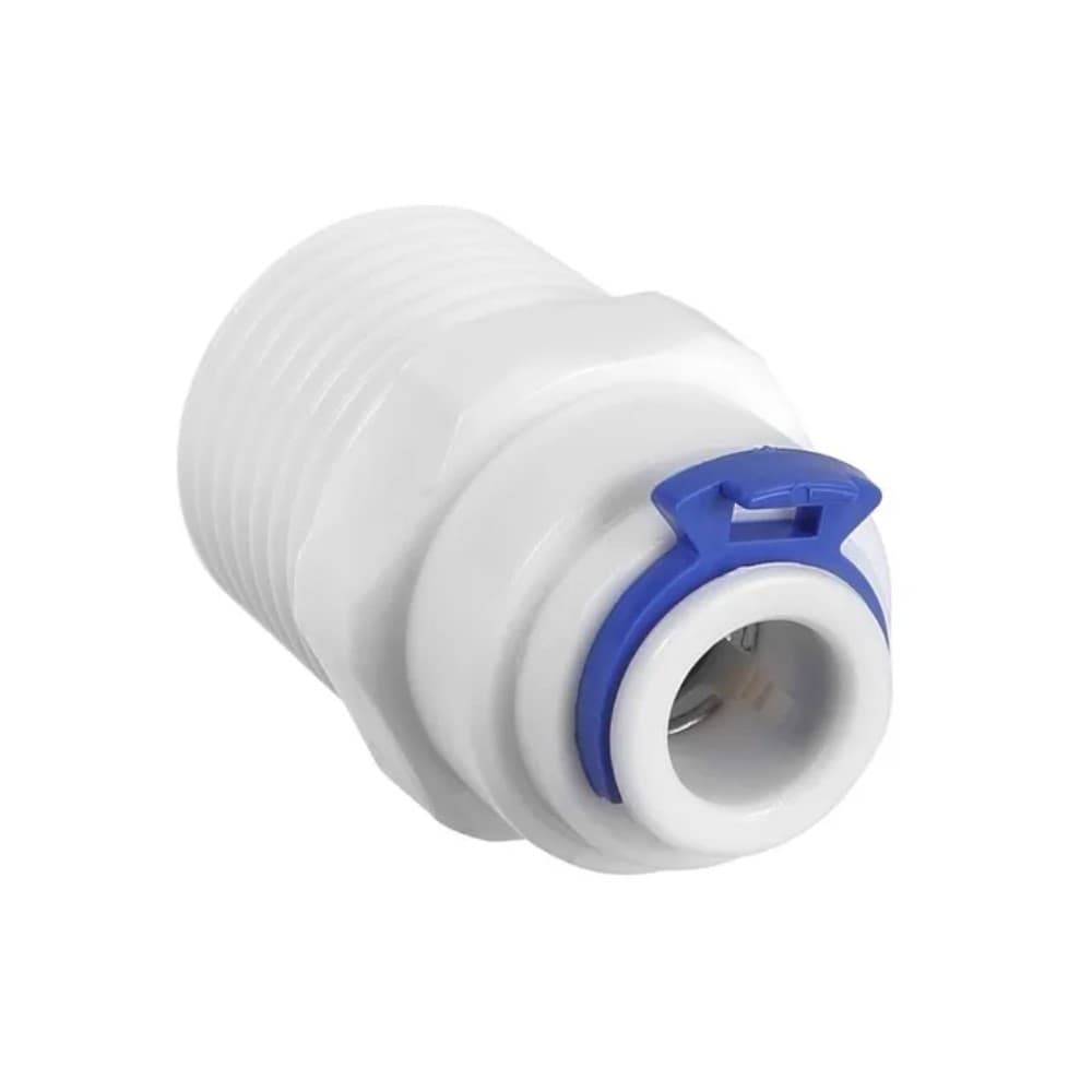 Conector Conexão Reta Engate Rápido Rosca 1/2 Para Mangueira 5/16 8mm Latina Bbi