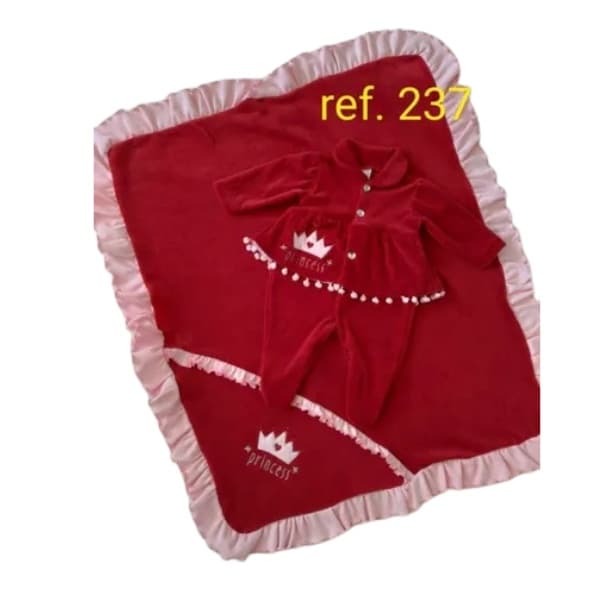 Saída De Maternidade Bebê Menina Luxo