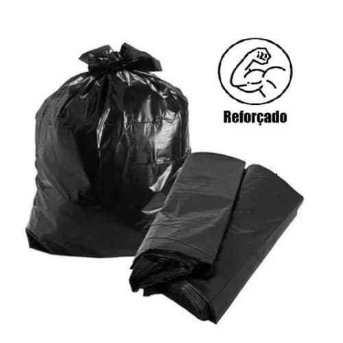 Saco De Lixo 20,40,60 e 100 Litros Resistente Reforçado 50 unidades Envio Já