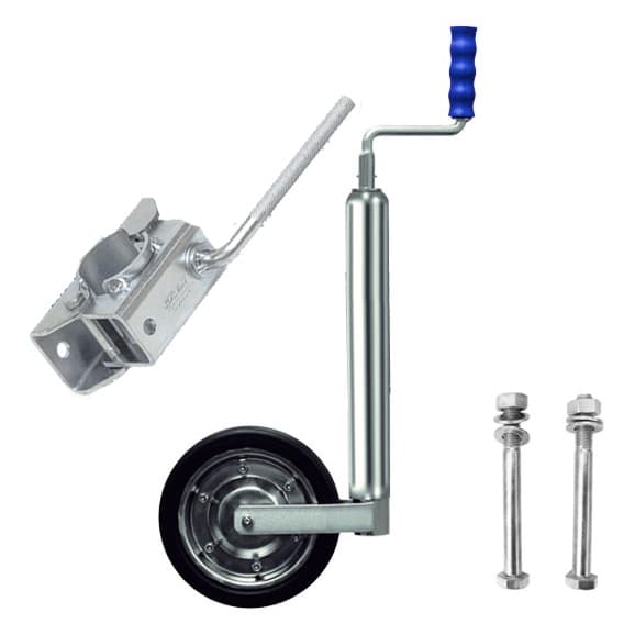 Roda Pra Carreta Com Pedestal Removível Barco Jet Ski