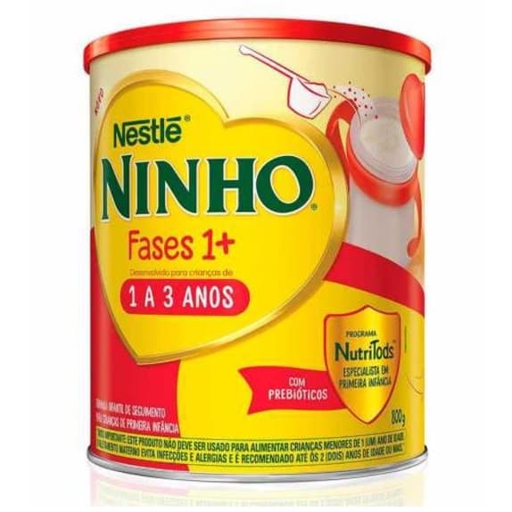 Fórmula Infantil Ninho Fases 1+ Nestlé 800g