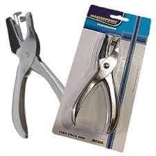 Perfurador Furador de Papel Alicate 1 Furo em Metal Aço Resistente MasterPrint