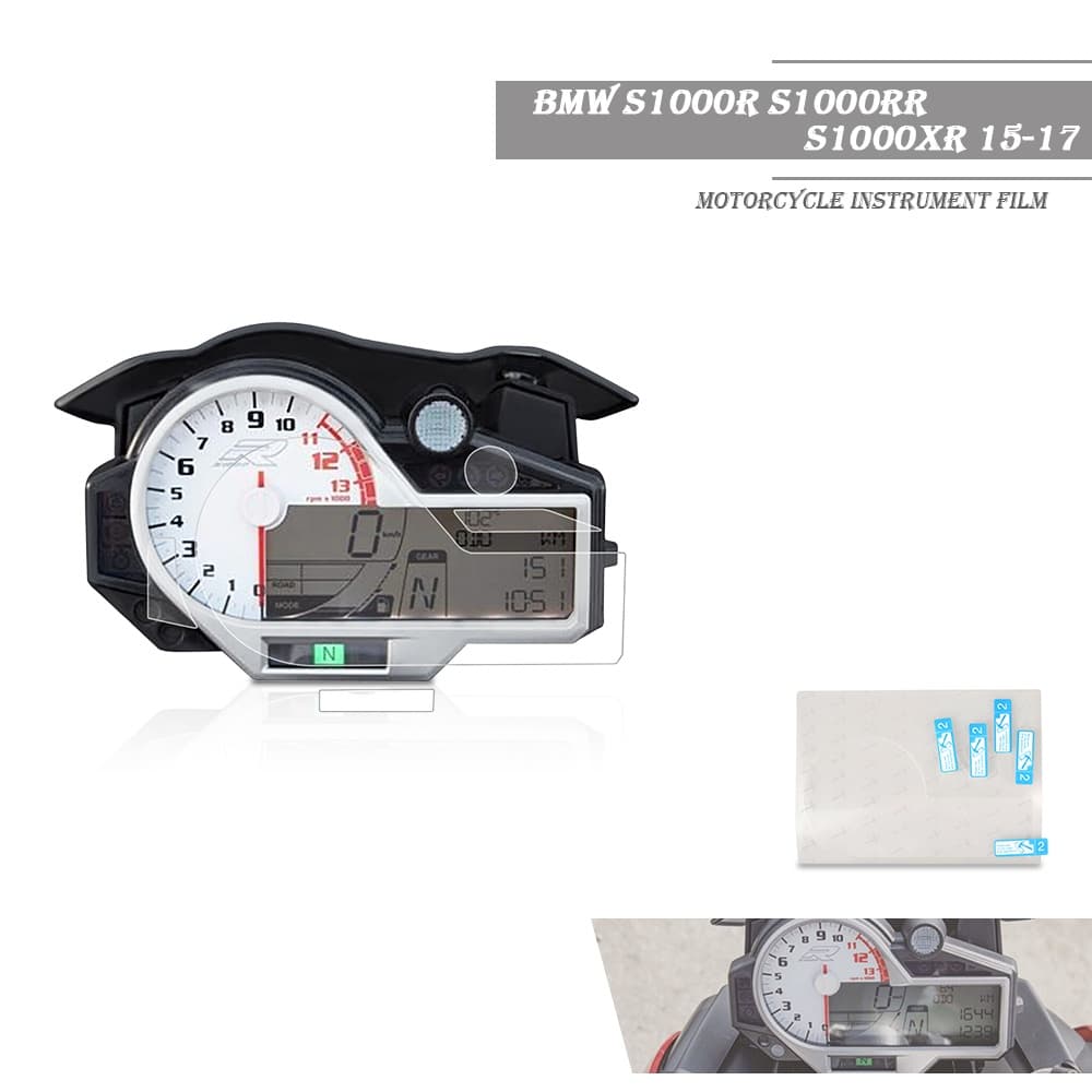 Para BMW S1000R/RR/XR S1000R S1000RR S1000XR 2015-2017 Protetor De Tela Do Painel Da Motocicleta Velocímetro Película Pr