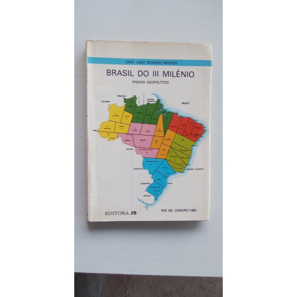 livro - Brasil Do Terceiro Milênio - João Ricardo Mendes